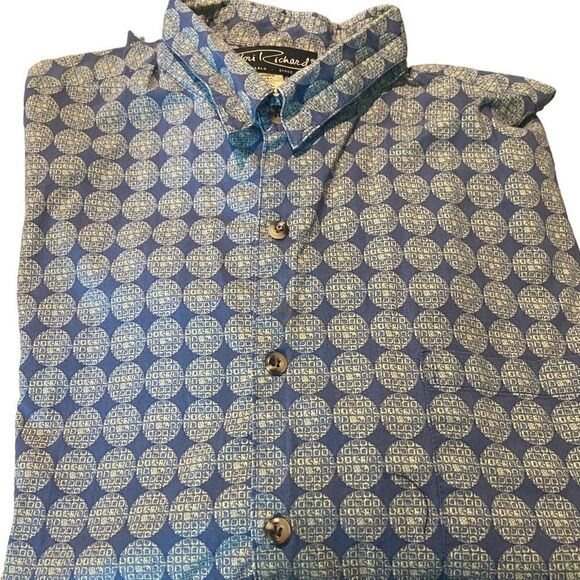 Tori Richard size XL shirt sleeved button up shirt perfect condition - Picture 1 of 1